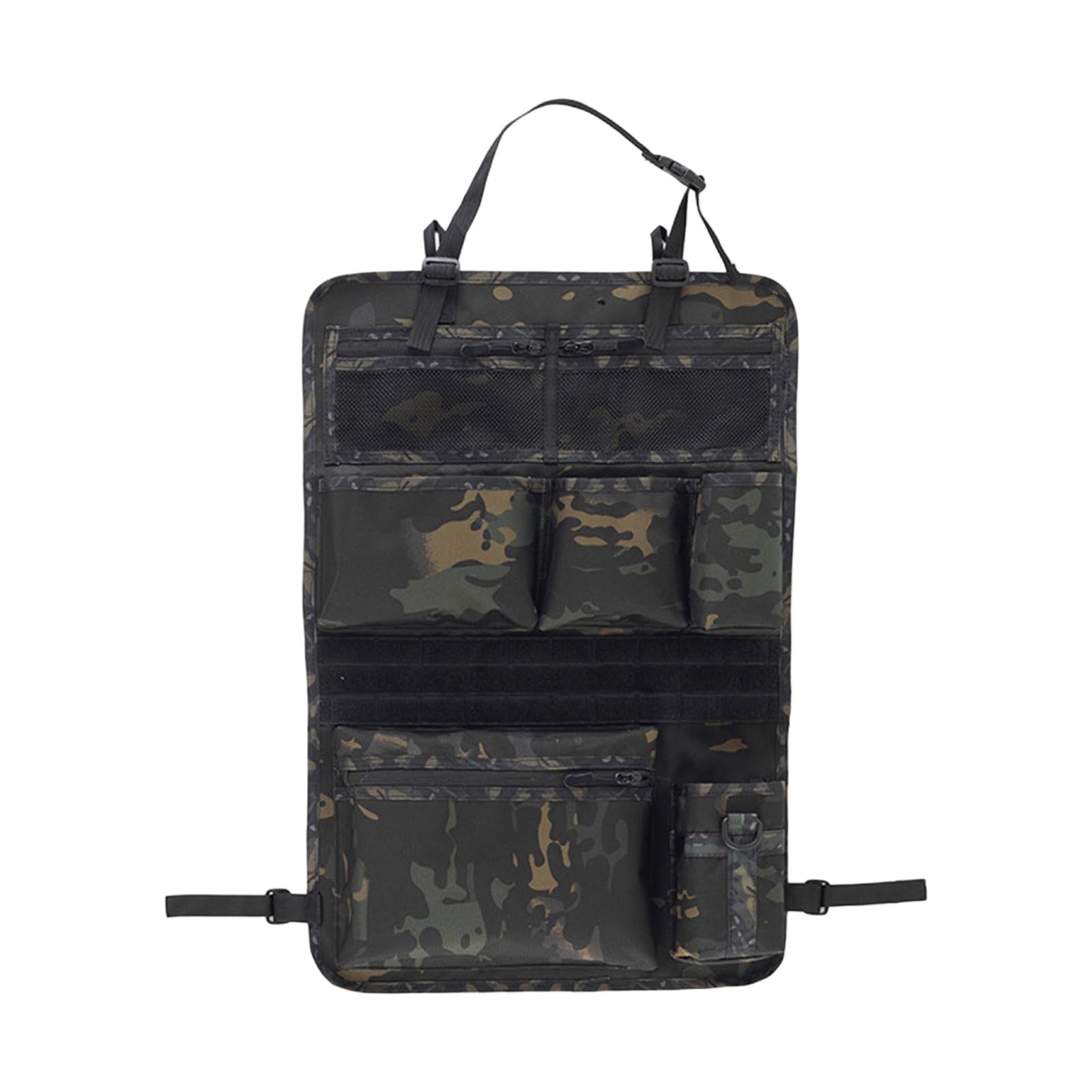 Piceioep Organiser with Adjustable Strap Large Capacity Cabin Oxford Fabric Back Storage Pouches for Vehicles Adjustable Strap
