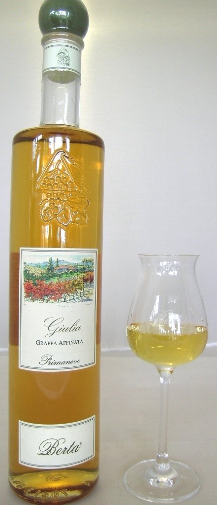 Grappa Giulia Di Chardonnay Von Berta – 40% Vol., 0,7 Liter, Chardonnay-Grappa