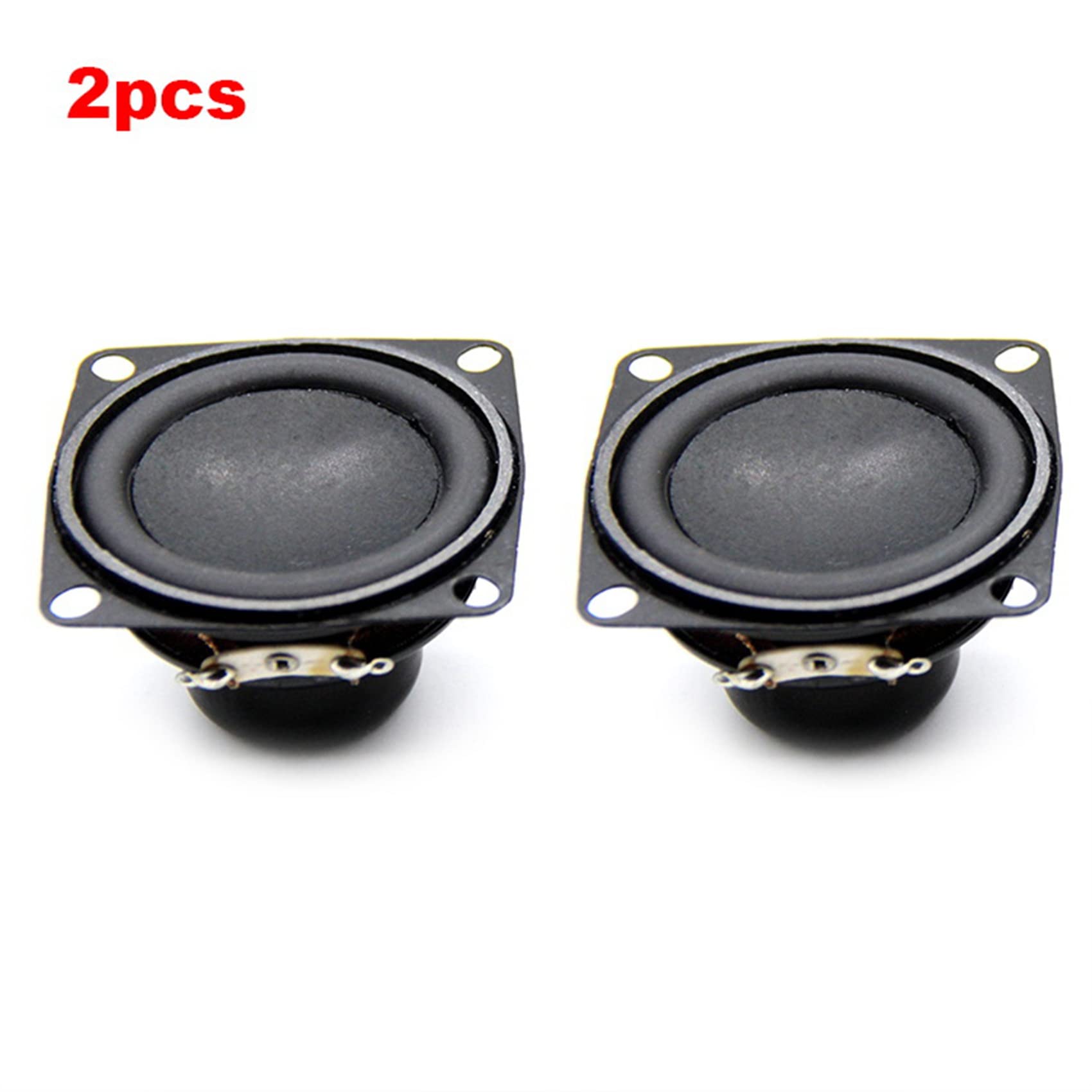 Altavoz de audio de 2 unidades, 4 Ω, 10 W, 53 mm, 2 pulgadas, altavoz de audio multimedia, altavoz de audio DIY para cine en casa