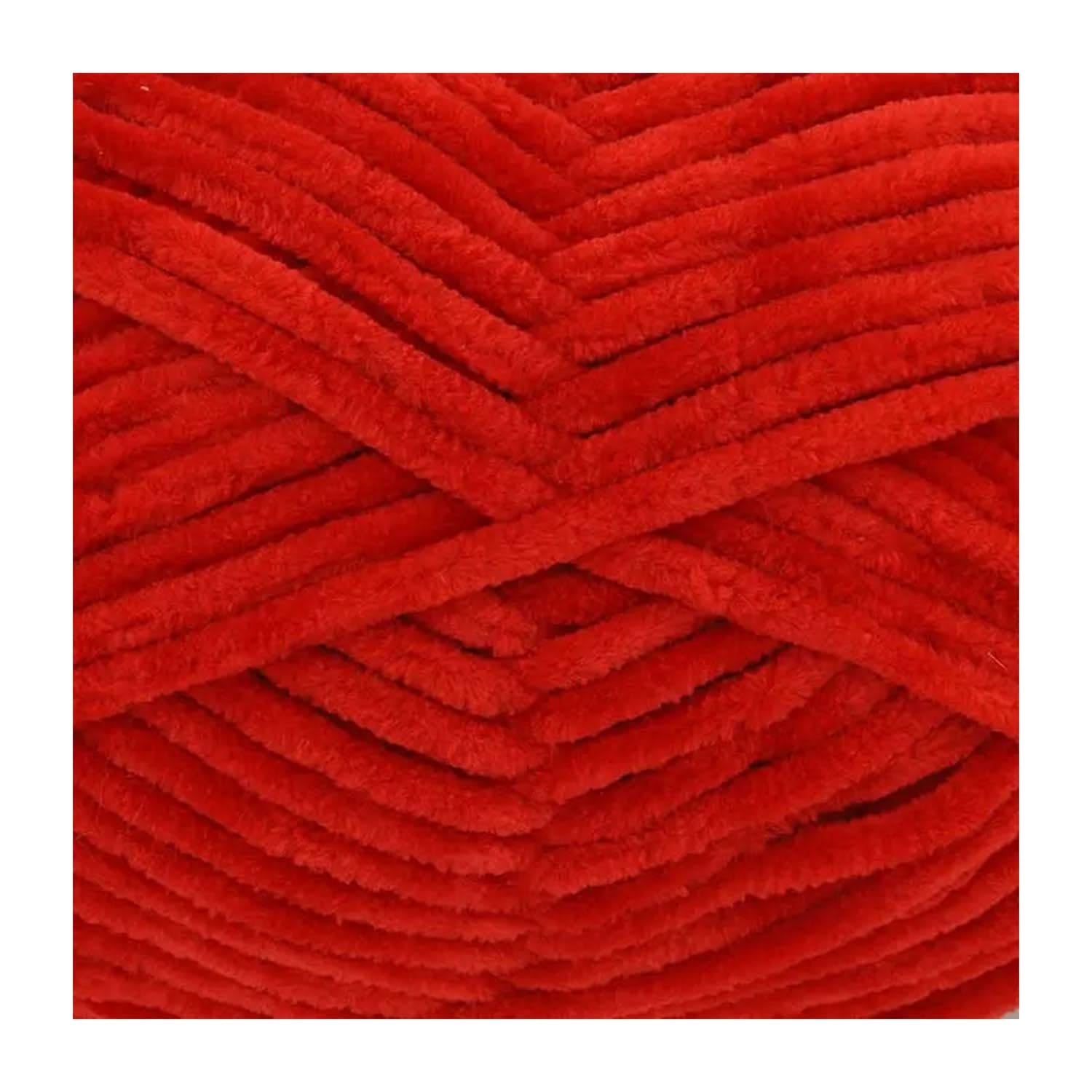 King Cole Yummy Chunky Supersoft Knitting Yarn 100g (Red 4749)