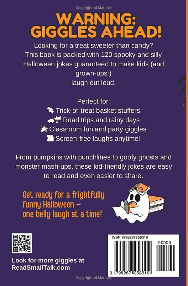 120 Spooky & Silly Halloween Jokes for Kids Giggles, Puns & Screen-Free Fun for Ages 5–8 image 3