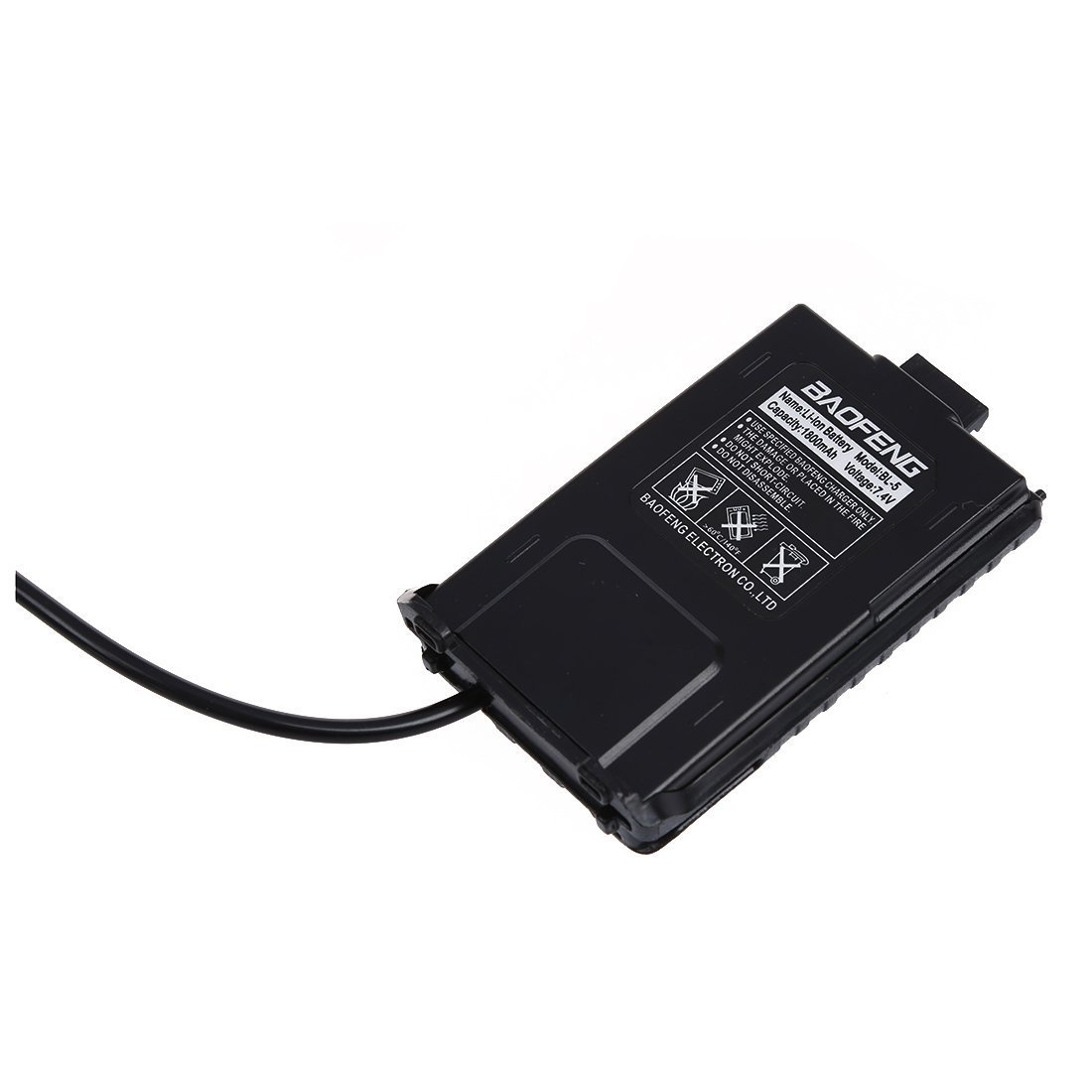 SODIAL Eliminator batteria auto per BAOFENG UV-5R dual band radio