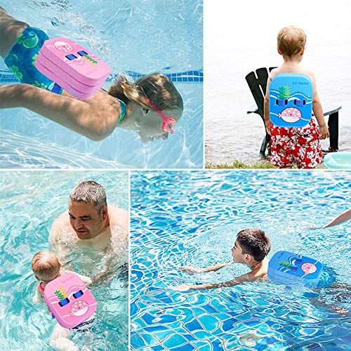 Swim Float Kids Back Belt Pool Bubble Back Float Water Trainer Training Device for Swimming Beginners Pool Water Lesson - Thumbnail 5