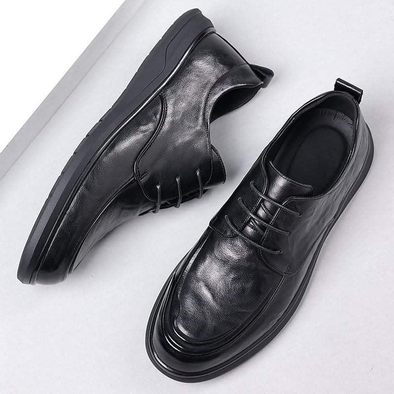 Men's Pointed-Toe Tuxedo Dress Shoes Fashion Casual Classic Formal Shoes Lightweight All-Day Comfort Soft Sole Oxfords3