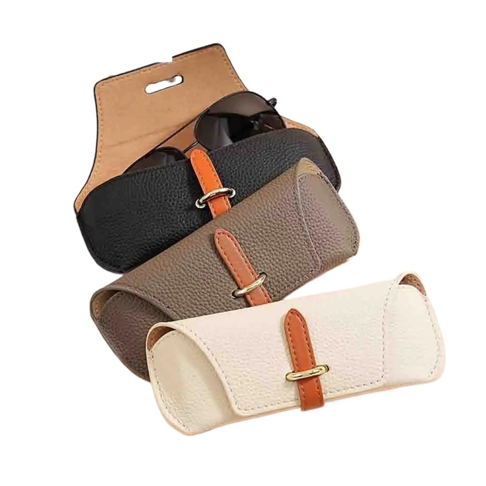 10 pezzi Borse for occhiali da donna Uomo Custodia protettiva portatile viaggio for sole Protezione for alla moda per Occhiali da Sole