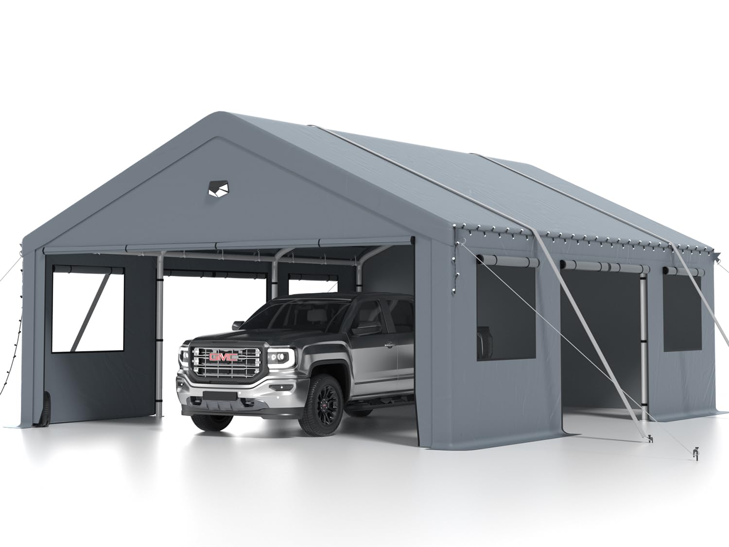 Sannwsg Carports Heavy Duty 20x20