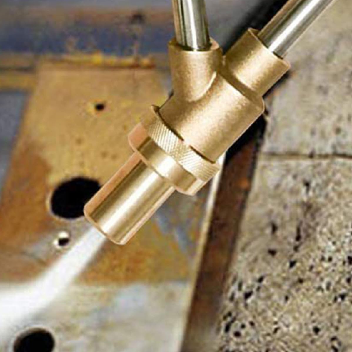 Sandstrahlwerkzeug mit 1/4 Adapter für Rost und Farbentfernung
