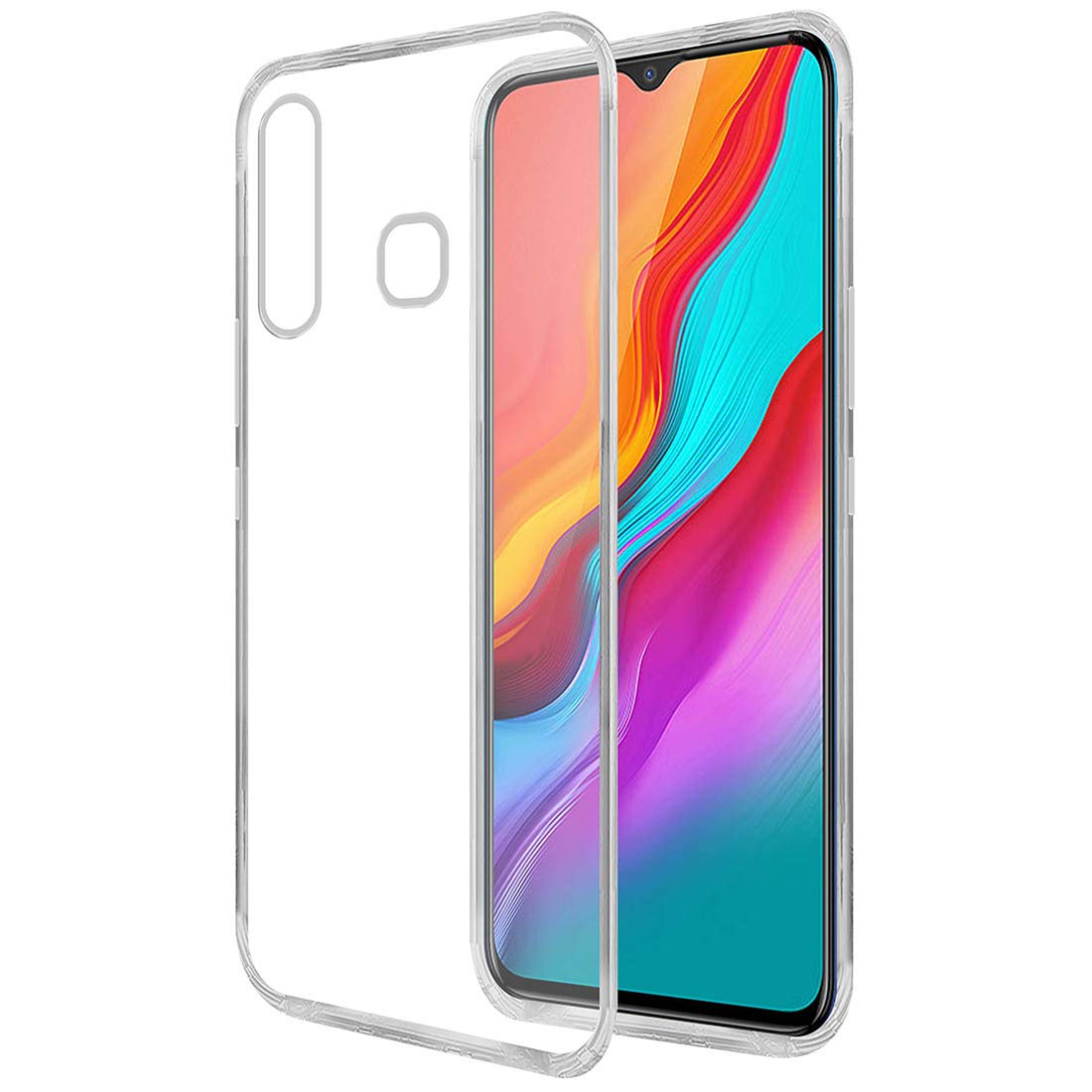 Amazon Brand - Solimo Mobile Cover for Infinix Hot 8 (Soft & Flexible Back Case), Transparent (B083PF5DKZ) Amazon Price History, Amazon Price Tracker