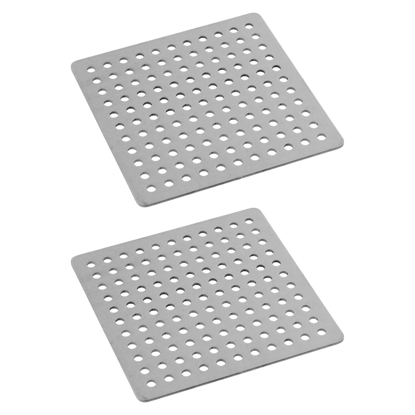 Grille de vidange en acier inox pour harmoniser le sol de votre douche et de votre balcon