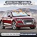 EcoNour Car Front Windshield Sun Shade for Car | SUV Accessories for Maximum Sun and Heat Protection | UV-Blocking Windshield Dash Cover & Sun Visor for Cooler Interior | Large (64 x 34 Inches)