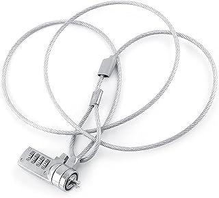 Digit Password Lock Laptop Combination Security Lock Cable 4-Digit 4 Digit Password Chain Theft Deterrent Laptop Lock Cable Desktops for Notebooks