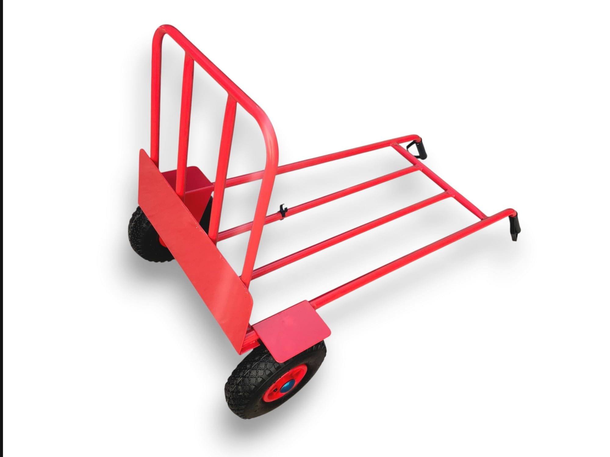 Kibros Chariot Diable manutention 180 kg Plateau pivotant Roues gonflables | Charge 180 kg, plateau pivotant repliable, roues gonflables Ø 260 mm, déménagement transport manutention.