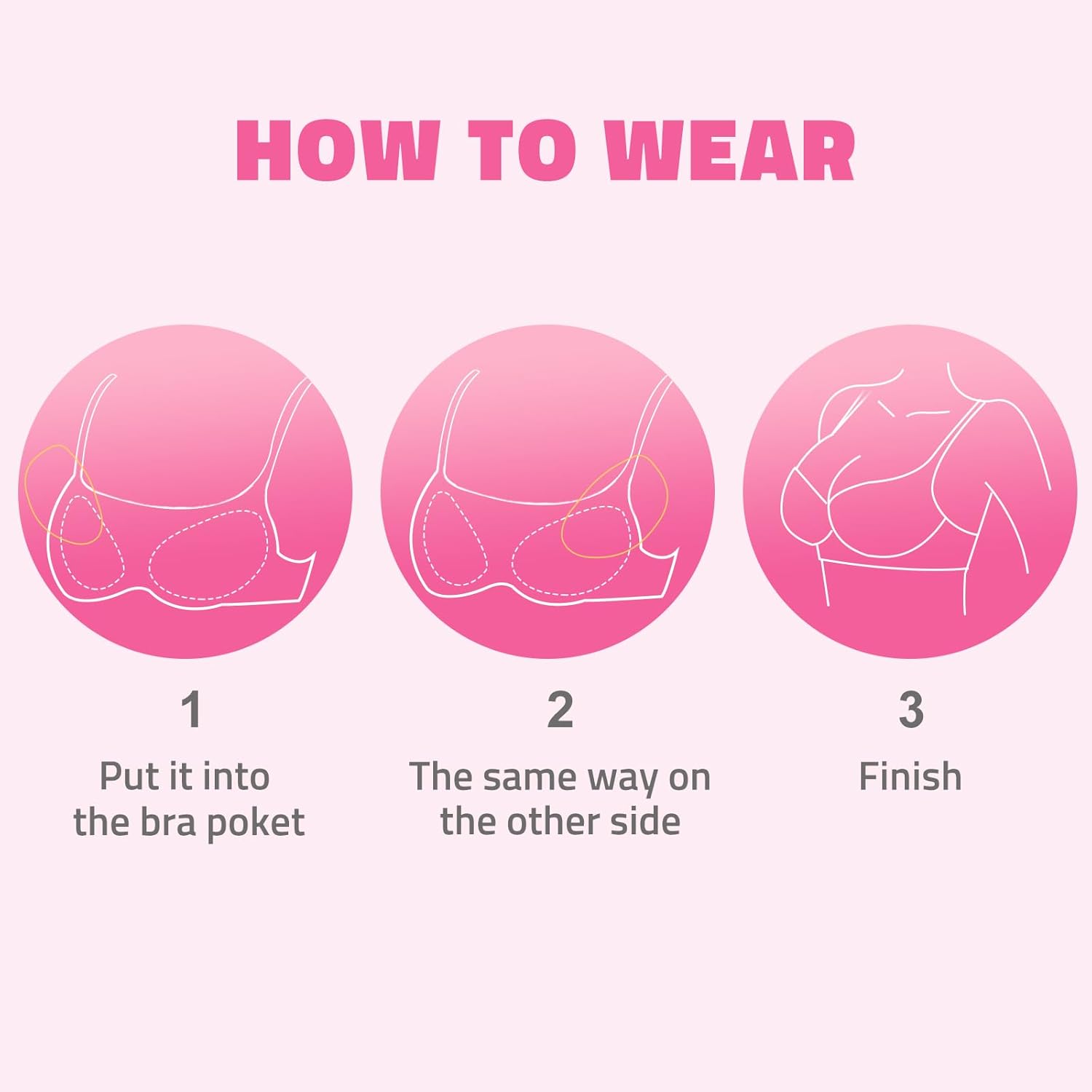 IVITA One Pair irregular Side Silicone Breast Forms Fake Boobs Mastectomy Prosthesis Bra Pad Enhancers