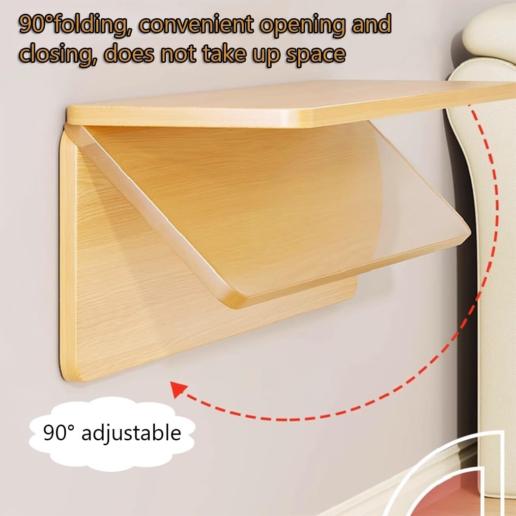 Kleiner Wandtisch Klappbarer Esstisch Multifunktionaler Klapptisch Schwimmender Drop Leaf Schreibtisch Wandklapptisch Für Küche Zimmer Wohnzimmer Kinderzimmer (1,2 x 0,2 m)