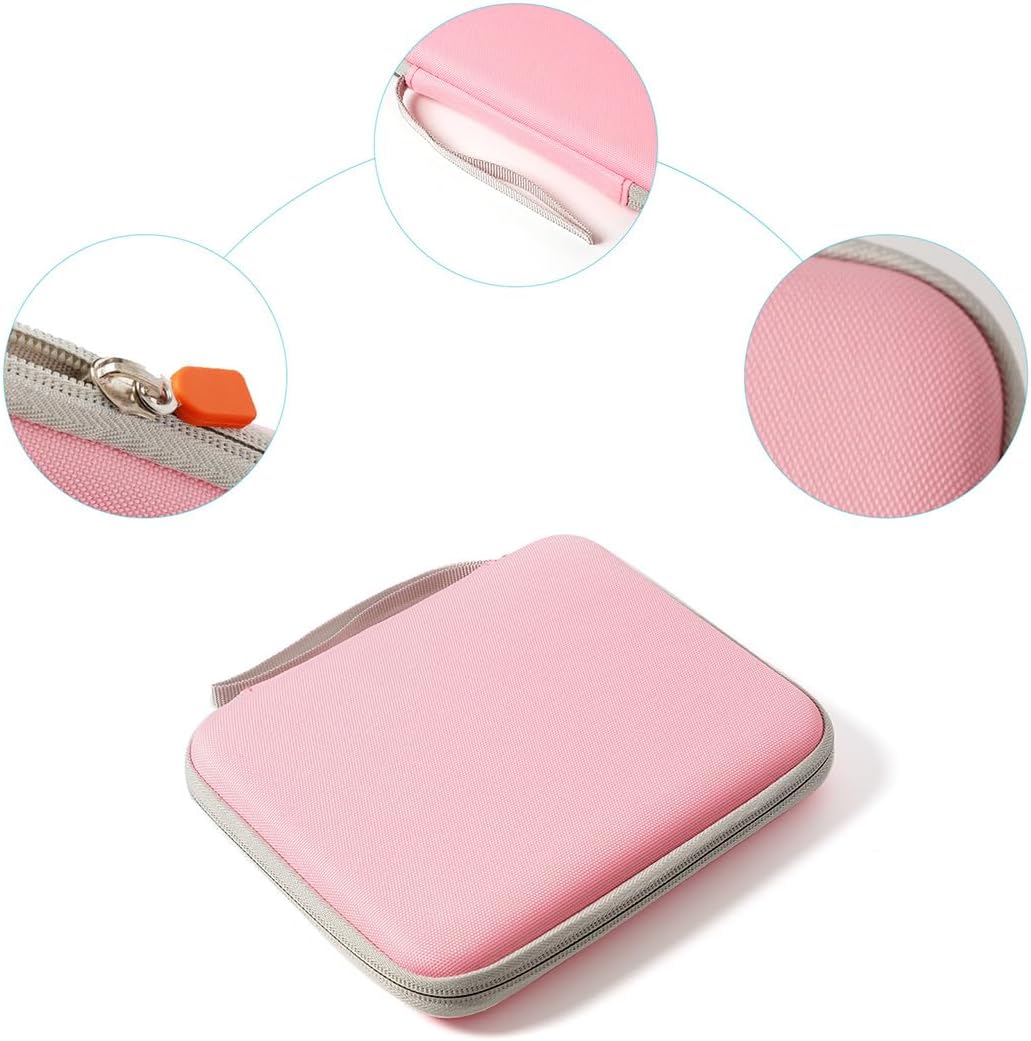 Case Holder for Yoto Card - 80 Pockets Portable Zipper Binder Organizer for Yoto Player Audiobook - Soft Protective Travel Storage Pouch with Sleeves