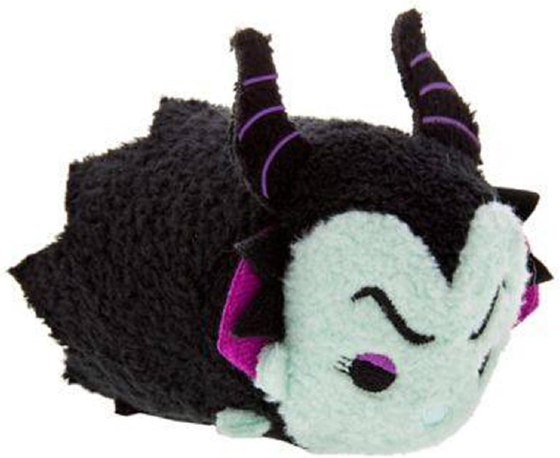 Disney Tsum Tsum Maleficent character mini plush, 3 1/2 inches.