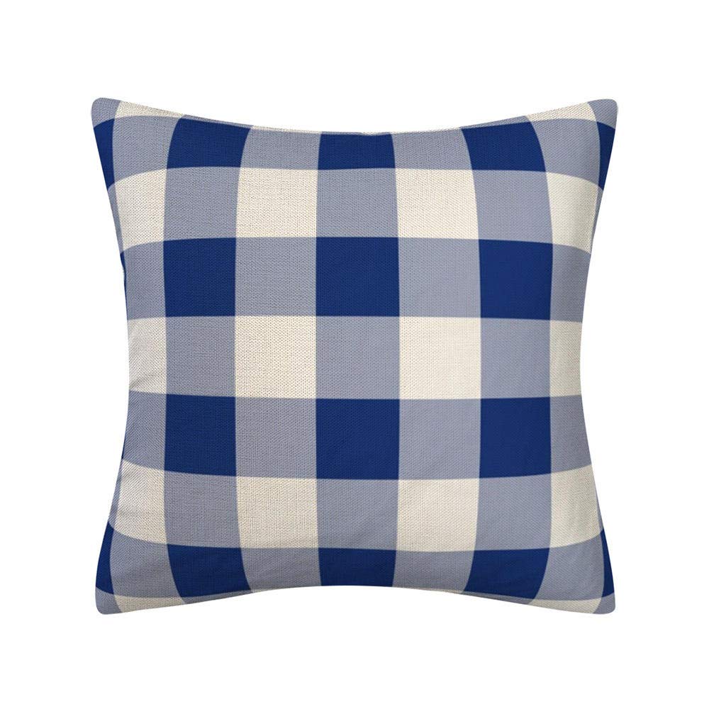 4 Piezas Funda de Almohada 60x60cm Celosía Navideña Fundas de Cojín Terciopelo Sencillo y Decorativo para Sofá Camas Dormitorio Coche Lino Cojines Throw Pillow Covers （24x24in）