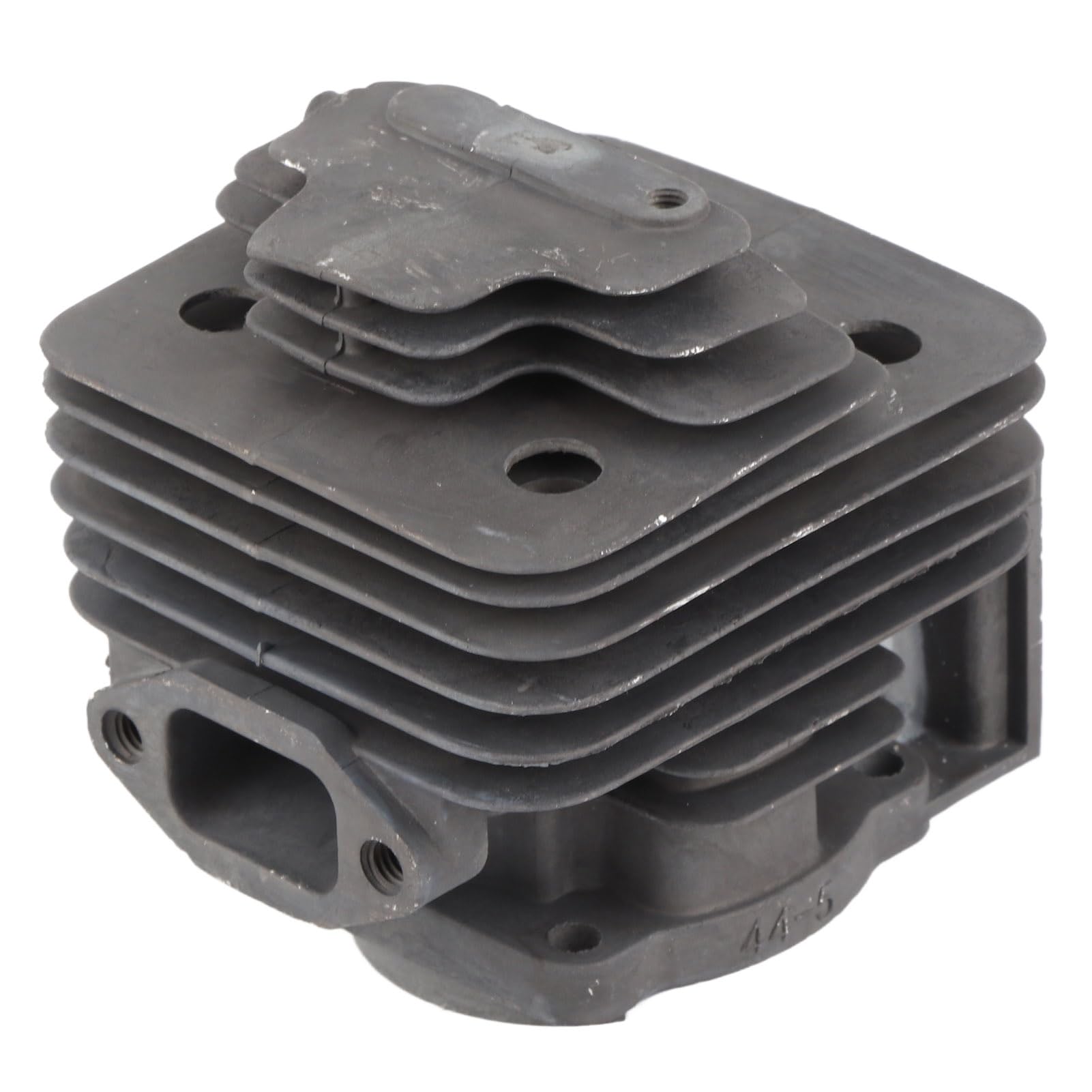 Cilindro Decespugliatore 52Cc Kit Pistone Cilindro Pistone Cilindro in Alluminio Ad Alto Contenuto di Silicio per Motore 52Cc 44F-5 Set di Parti per Spazzole in Carbonio Kit