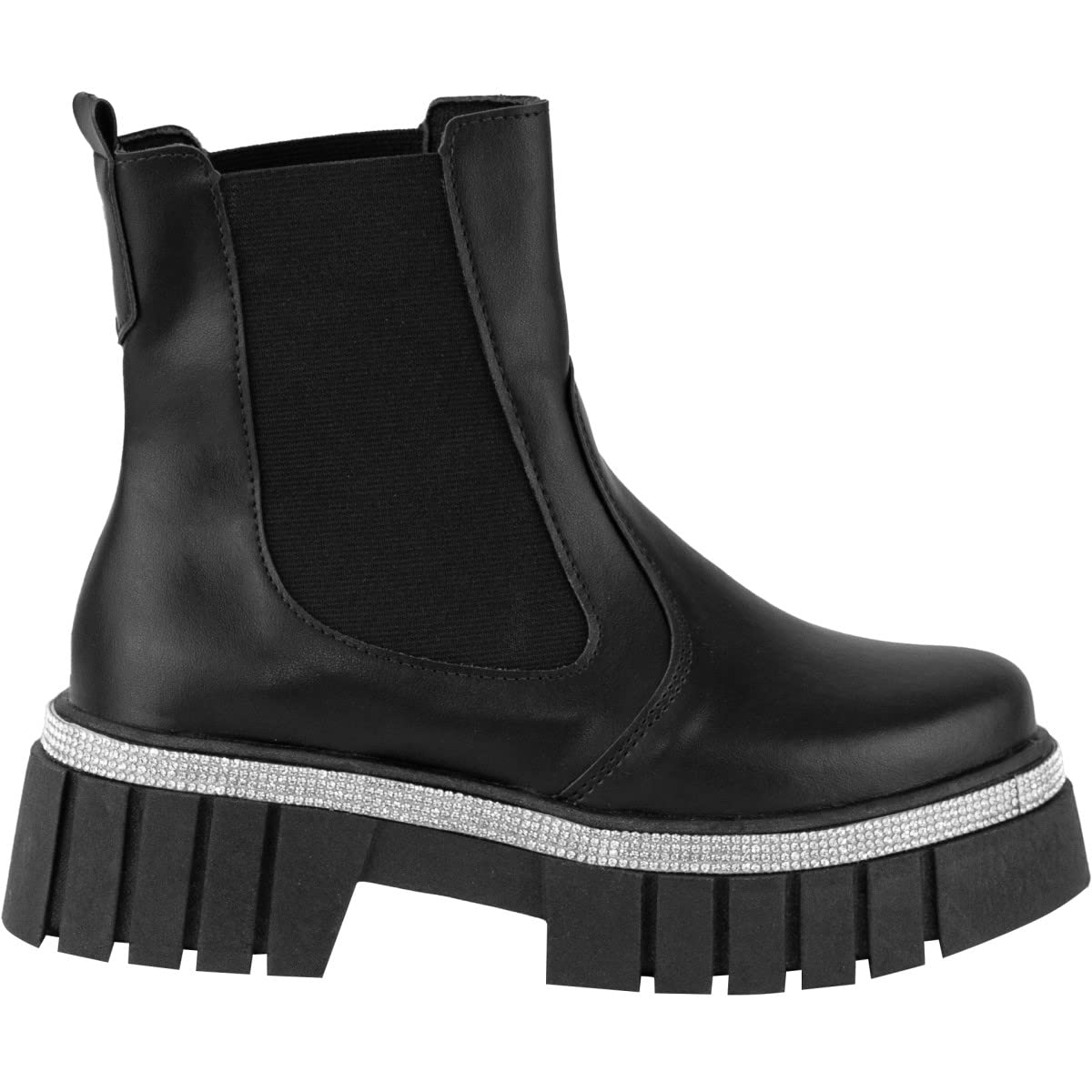 Bota Chelsea Feminina Coturno Tratorado Strass Plataforma em promoção! Veja a oferta e mais achadinhos de Botas 6 Hoje é o melhor dia para comprar Bota Chelsea Feminina Coturno Tratorado Strass Plataforma com aquele preço maroto! Promoção! Aproveite a oferta! 6