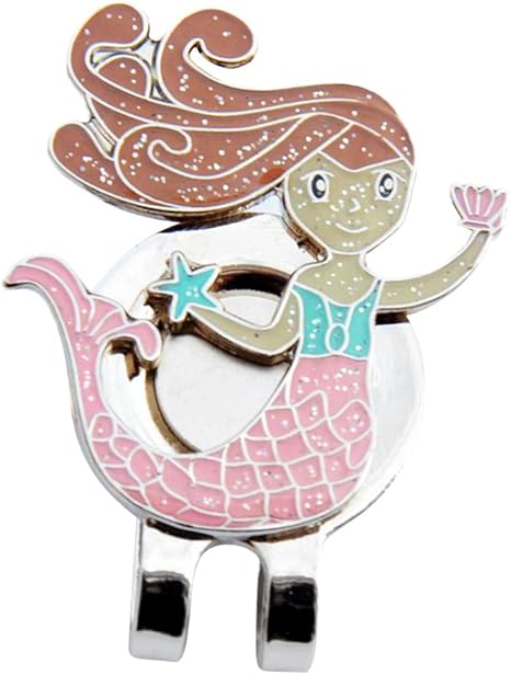 Review NEWMIND Pretty Mermaid Hat Cap Visor Clip Golf Ball Marker Golfer Gift Review NEWMIND Pretty Mermaid Hat Cap Visor Clip Golf Ball Marker Golfer Gift