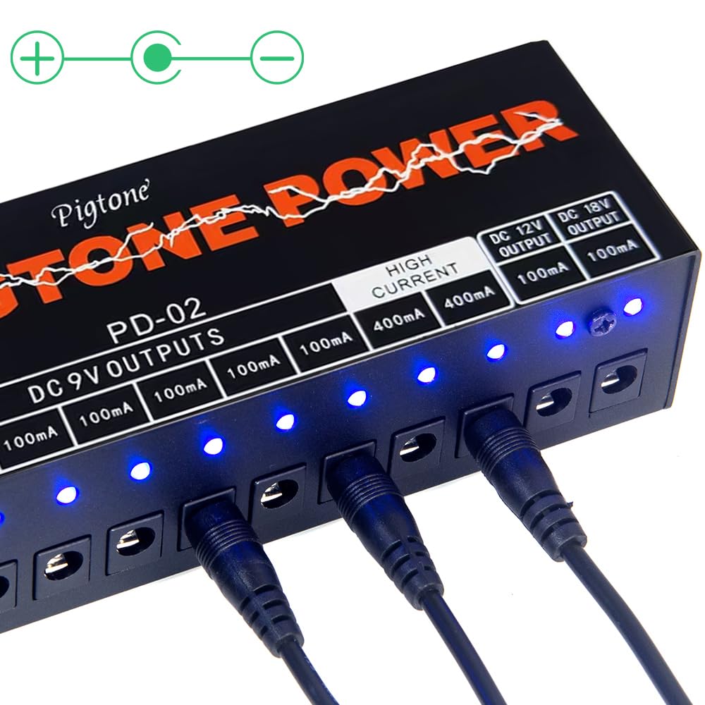 4 Pack Guitar Pedal Power Supply DC Cable 60CM Male to Male Black for Guitar Effect Pedal