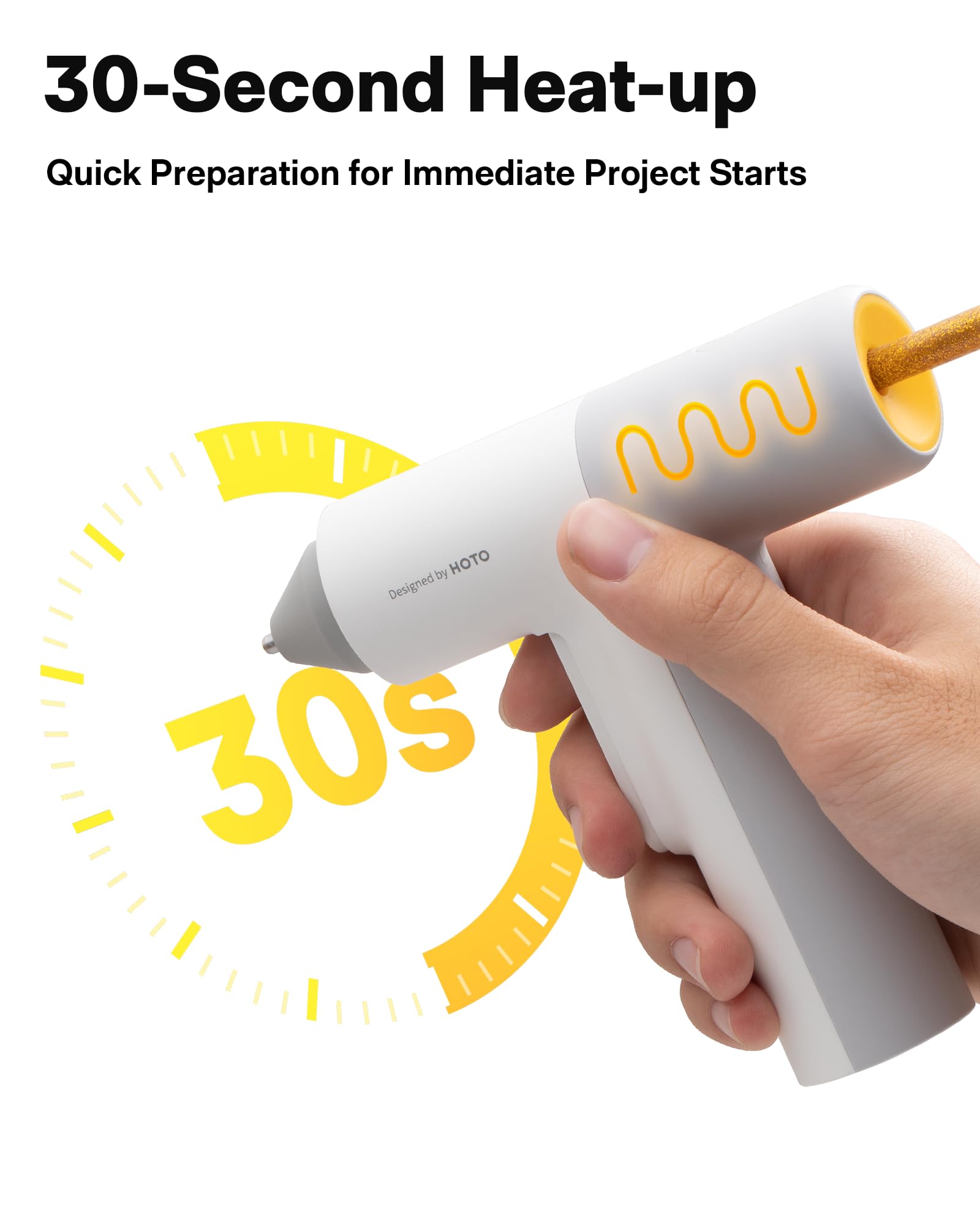 HOTO Easyflow Hot Glue Gun - Auto Dispensing -5 HOTO Easyflow Hot Glue Gun - Auto Dispensing -5