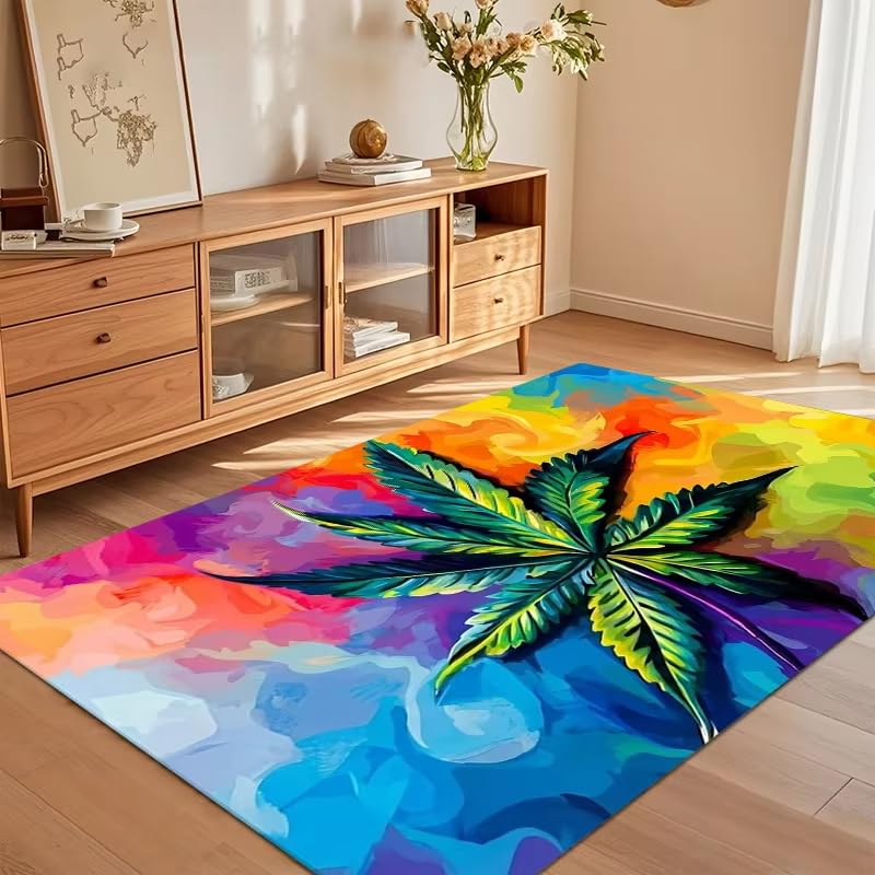 Tapis de sol multicolore 40x80 cm pour bureau et chambre