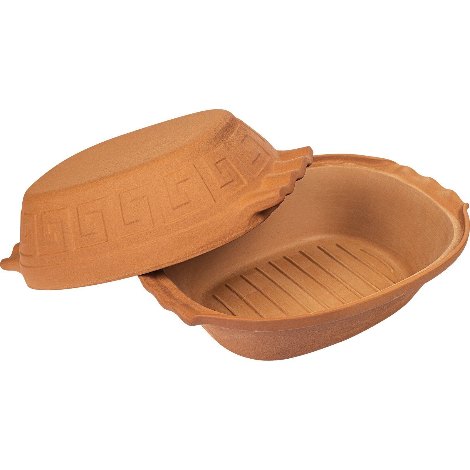 Plat de Cuisson en Argile 4L - Ustensiles de Cuisine en Argile