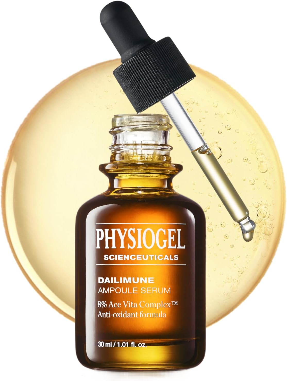 Dailimune Ampoule Serum, 8% Vitamin Serum for Even Skin Tone, Improves Appearance of Dark Spots, Lightweight, For All Skin Types, 1.01 fl. oz.