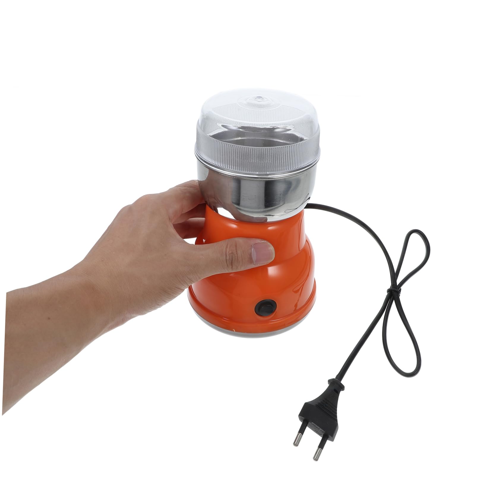 Macinino Elettrico per Chicchi di Caffè, Cereali, Casa, Rosso