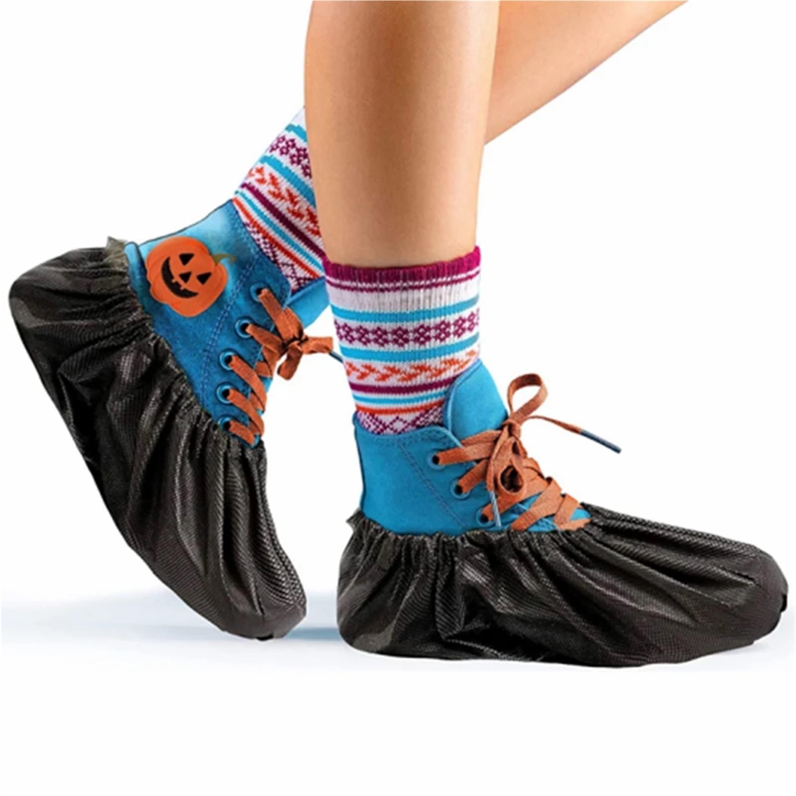 Lot de 600 couvre-chaussures jetables antidérapants et imperméables