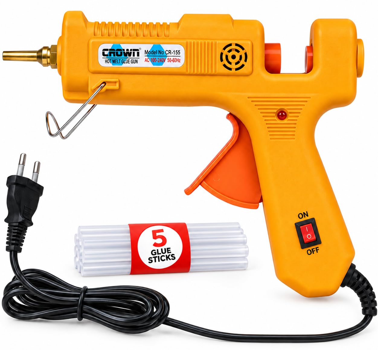 Mario Hot Melt Glue Gun - 150W, Temp Control -13
