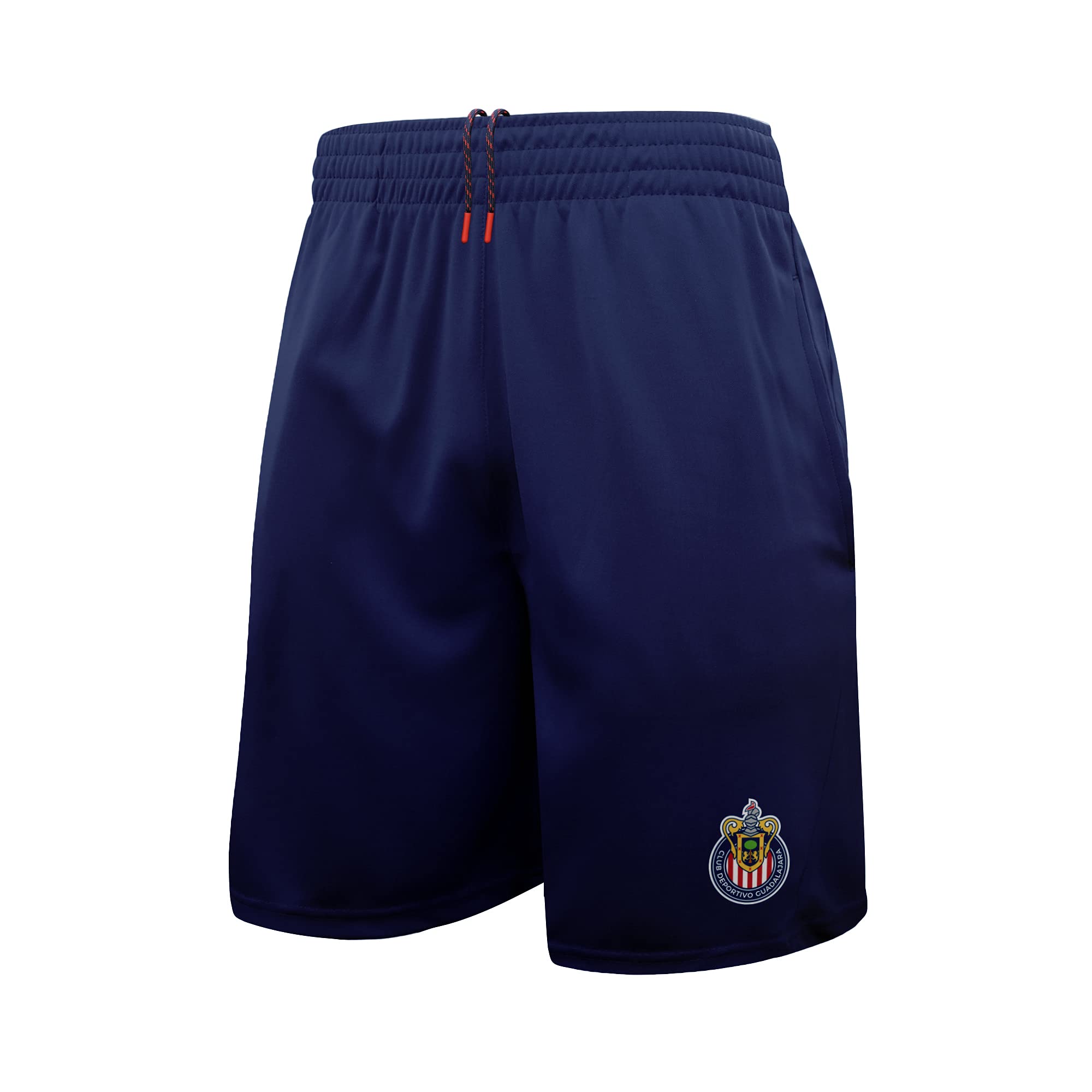 Icon SportsMen's Chivas De Guadalajara Officially Poly Soccer Shorts -06
