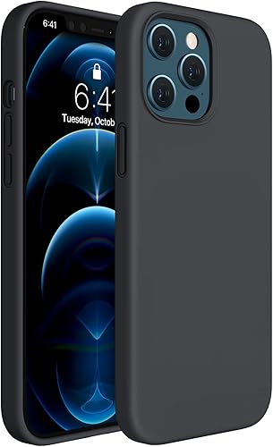 Miniatura 138 de Miracase - Funda diseñada para iPhone 11 con protector de pantalla, funda de goma de silicona líquida, protección total contra caídas y a prueba