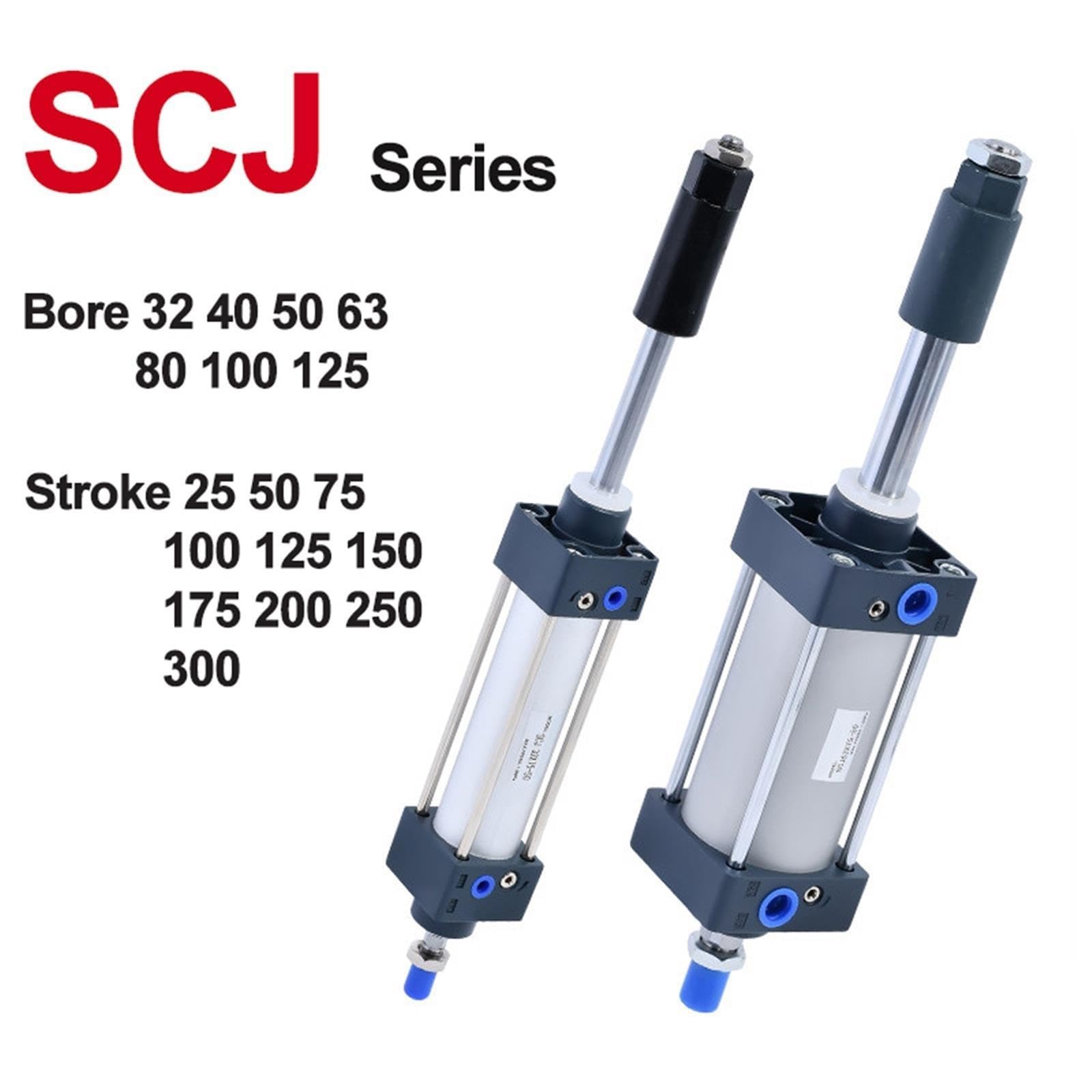 Cilindro Pneumatico Standard Serie 1 pz 32/40/50/63/80/100/125mm