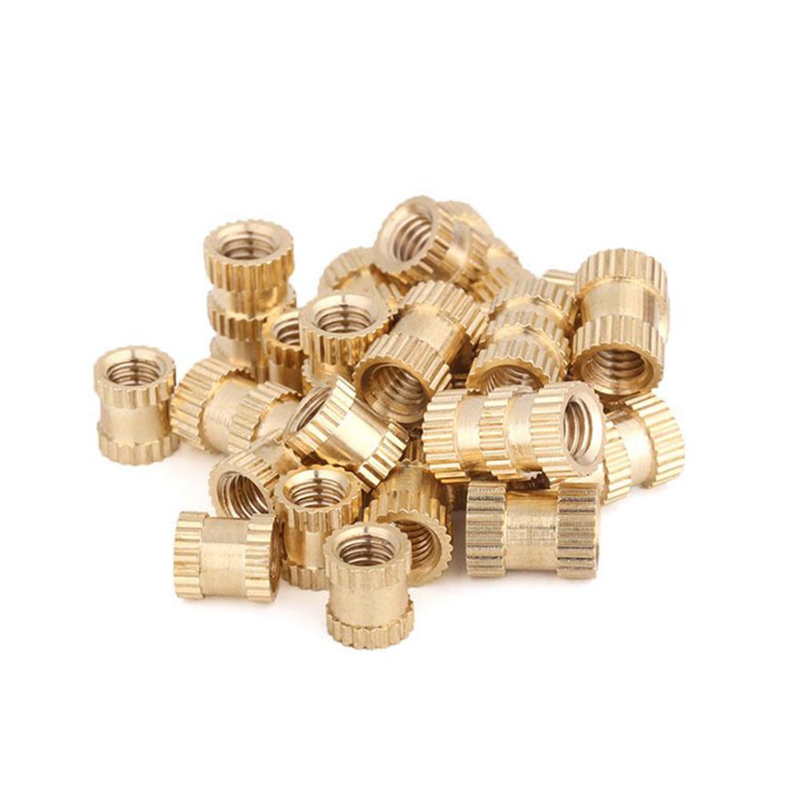 M2 M2.5 M3 M4 M5 M6 M8 Dado Per Inserto Termico In Ottone Doppio - Foto 10