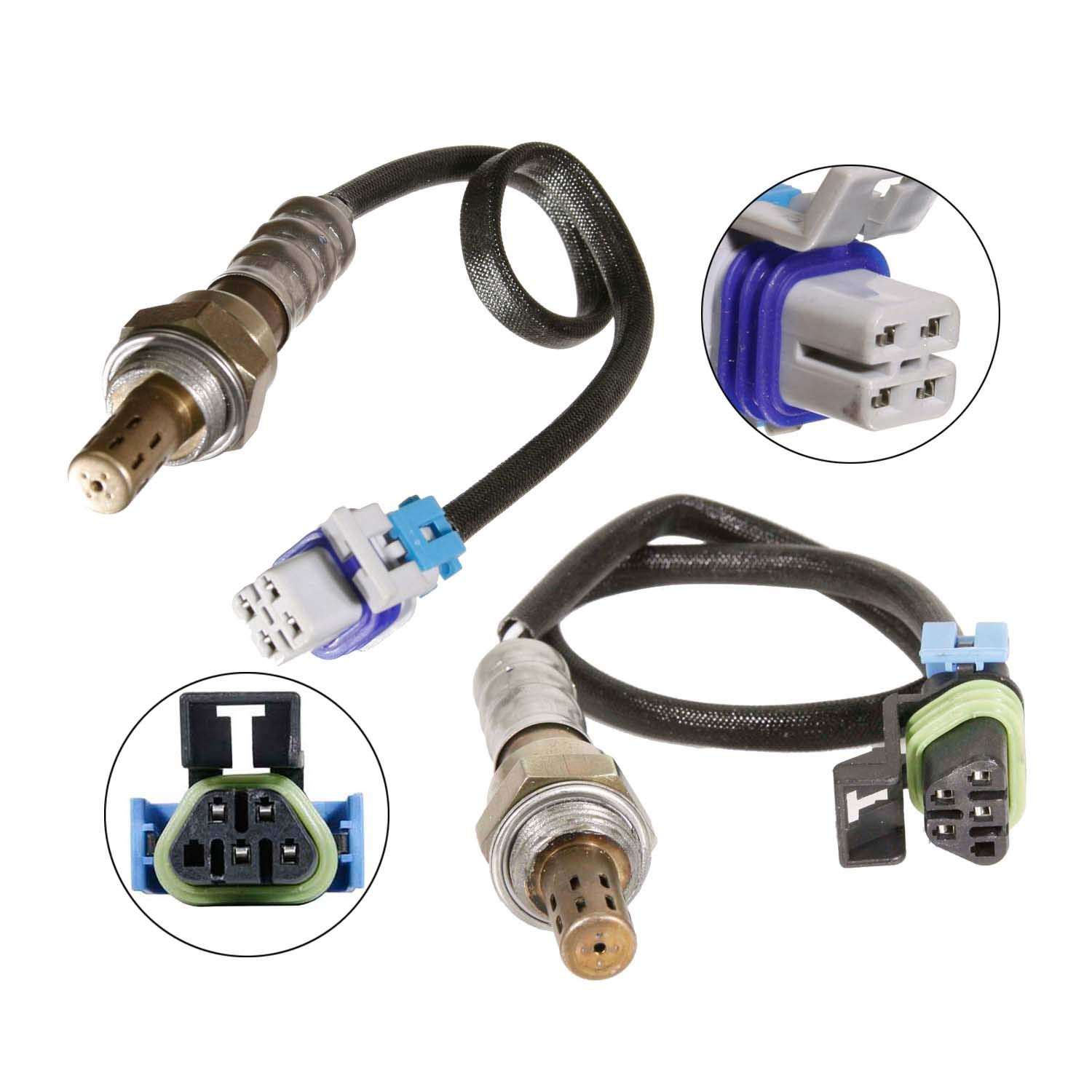 Oxygen Sensor Set O2 - 4PC Replacement For Cadillac, Chevy, GMC Trucks ...