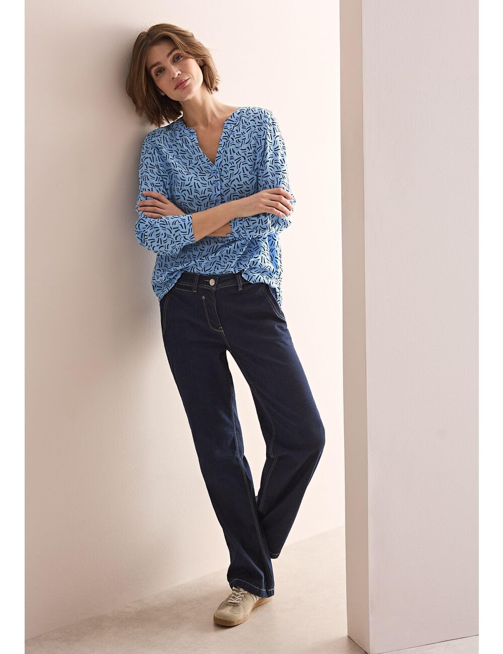 Cecil Bluse mit Minimal Print