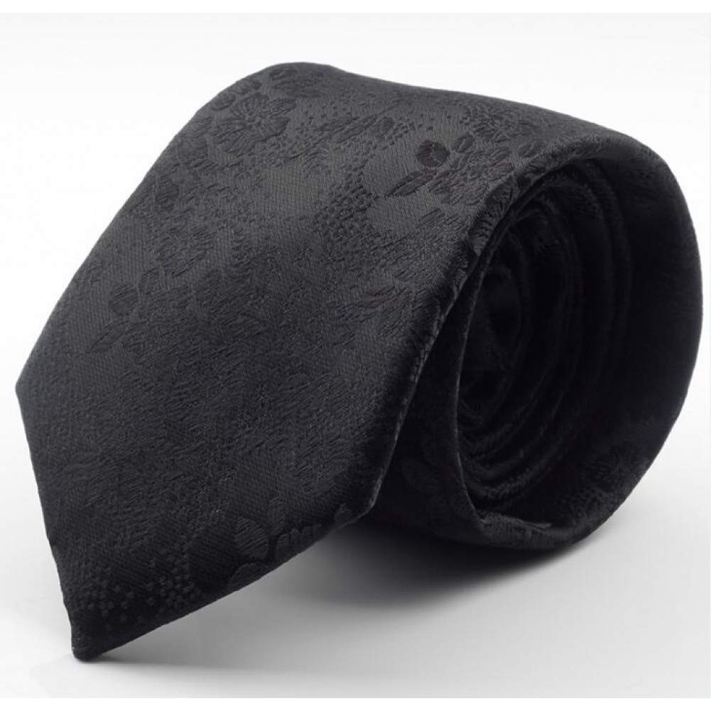 Cravate en soie jacquard à pois de 7 cm style classique chic élégant pour homme moderne