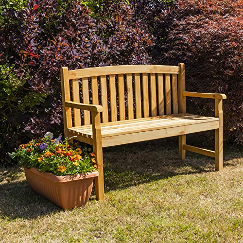 Woodside 2 Seater Wooden Garden Bench