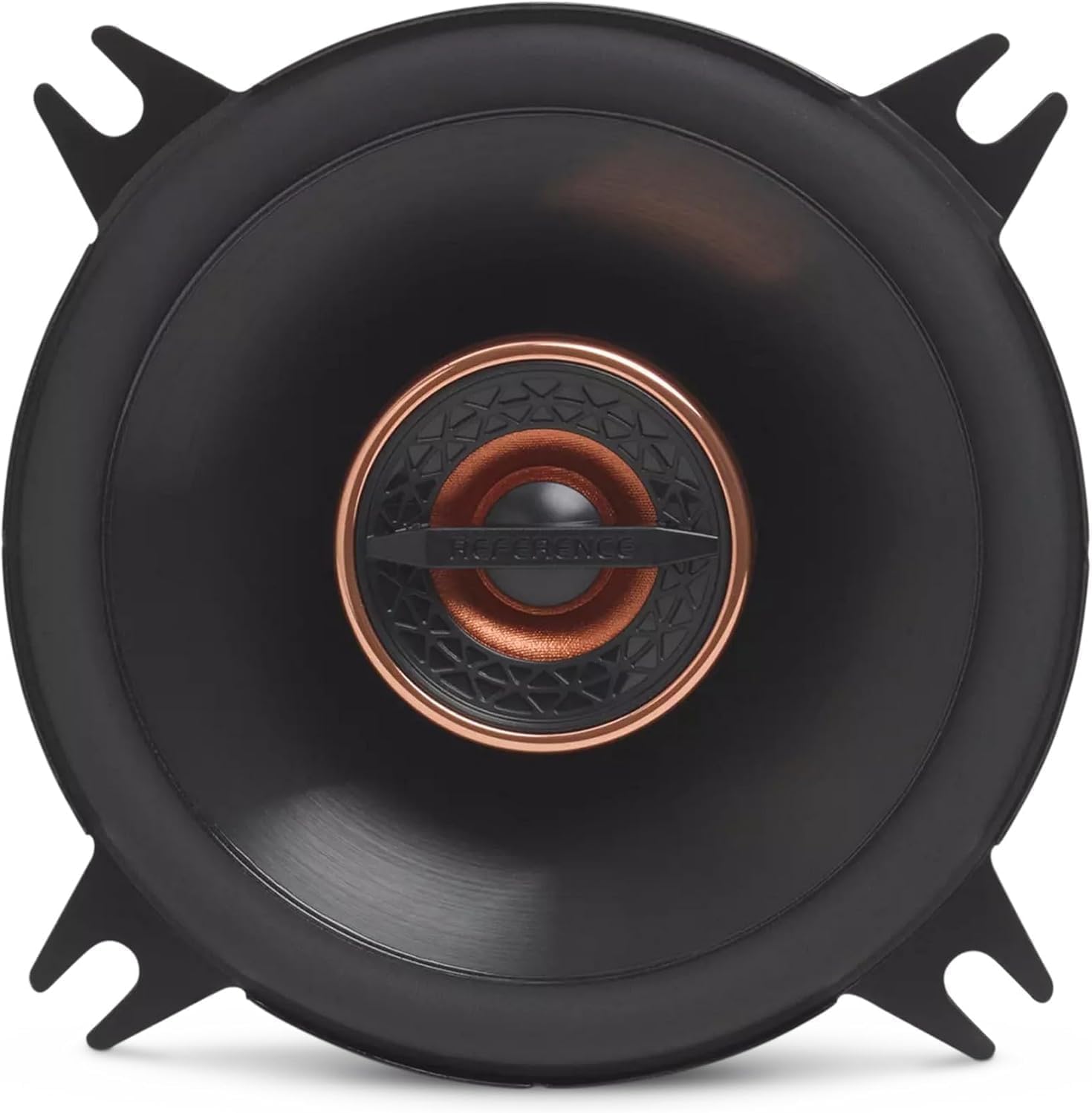 Infinity Reference 4032CFX Altoparlanti Coassiali Auto 2 Vie 100mm 4 Pollici 35W RMS Cono Woofer Plus One Tweeter in Seta Edge-Driven Upgrade Audio per Qualsiasi Veicolo e Suono Nitido e Dettagliato