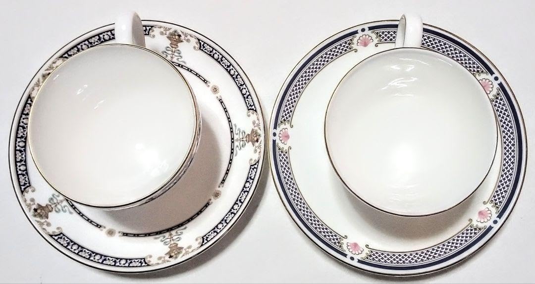 ウエッジウッド　　皿　2枚セット　アンティーク　黒壺 ウエッジウッドWEDGWOOD皿2枚セットアンティーク黒壺