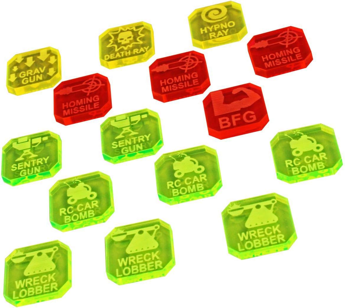 LITKO Ammo Tokens | Compatible with Gaslands Miniatures Game | Legacy | Refueled | Set of 10 | (Expansion Set)