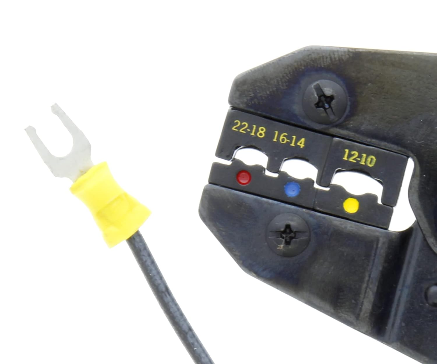 🔥 Flash Sale IDEAL Industries, Inc. 30-500 Crimpmaster Tool with Insulated Terminal Die Set, Crimp Tool for 22-10 AWG Insulated Terminals, 1 Ratchet Crimper w/ Die Set Hottest Sale IDEAL Industries, Inc. 30-500 Crimpmaster Tool with Insulated Terminal Die Set, Crimp Tool for 22-10 AWG Insulated Terminals, 1 Ratchet Crimper w/ Die Set