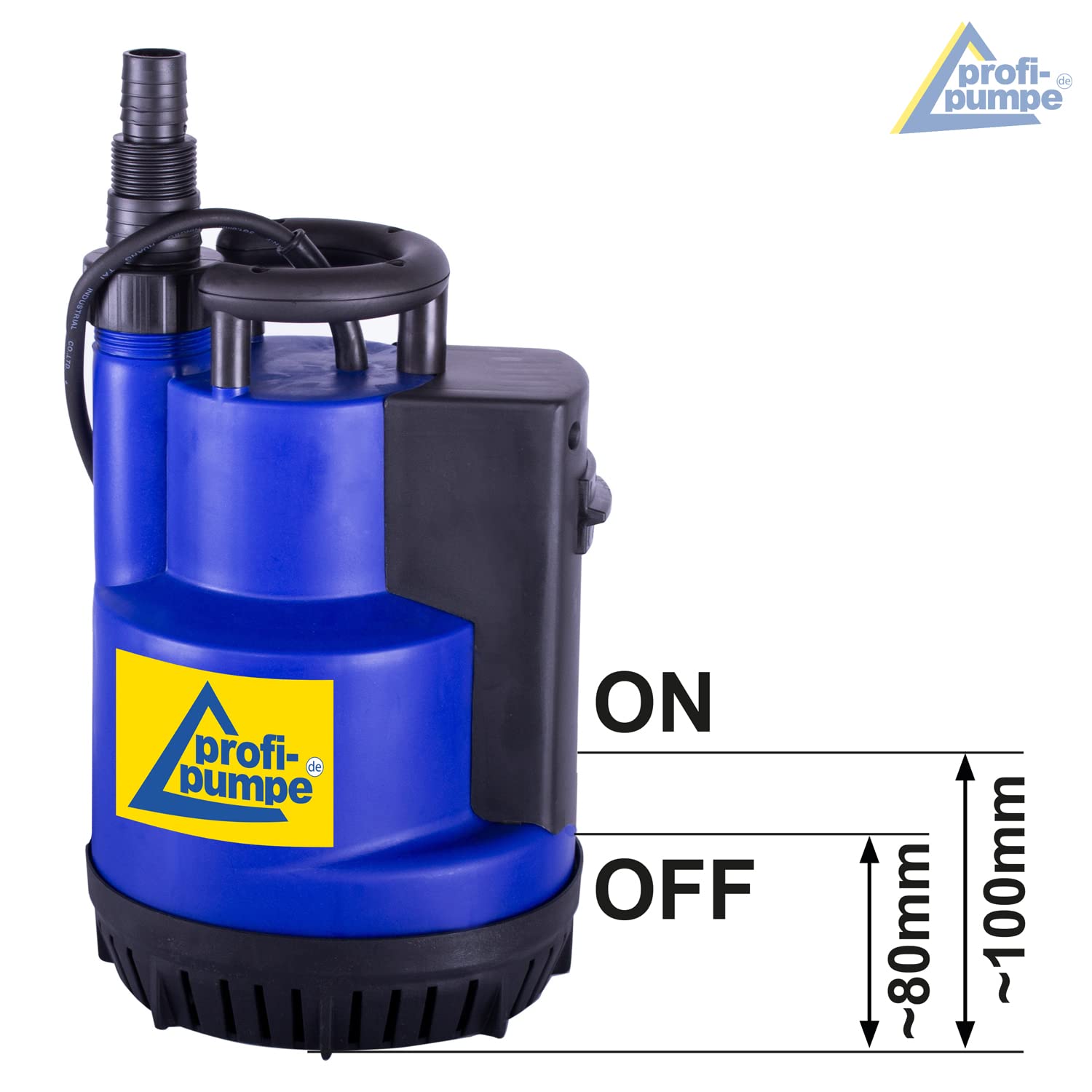 BOMBA SUMERGIBLE AGUAS LIMPIAS - ELECTROBOMBA SUMERGIBLE CON aspiración plana, INTERRUPTOR DE FLOTADOR INTEGRADO bomba para jardín bomba para aguas limpias