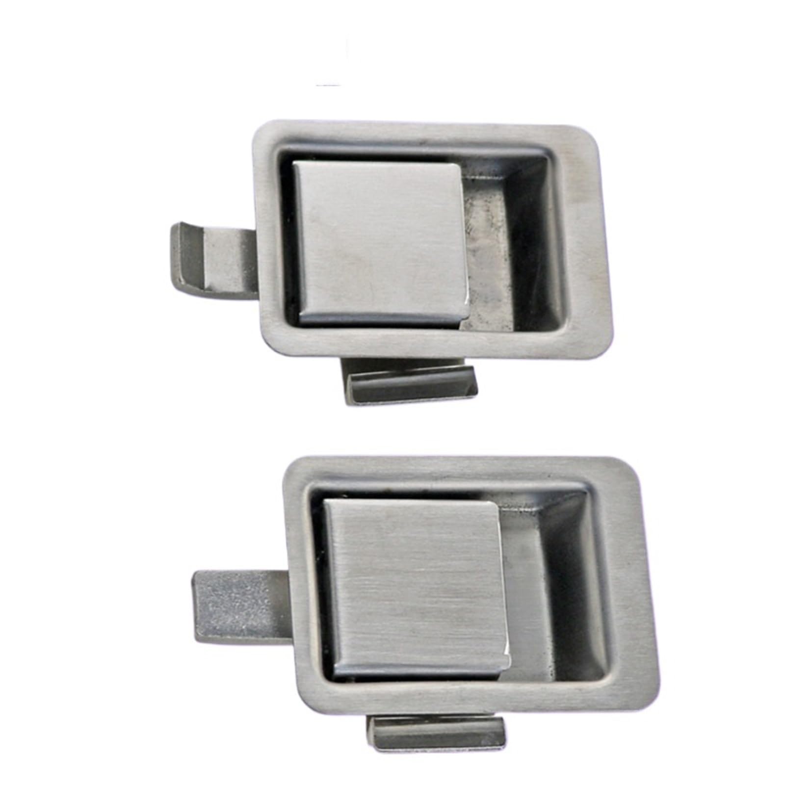 Serrure plate en acier inoxydable durable pour quincaillerie de porte