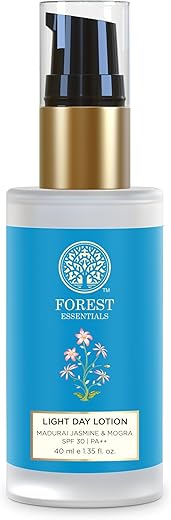 Forest Essentials Light Day Lotion Madurai Jasmine & Mogra 40ml (Face Cream with SPF 25)