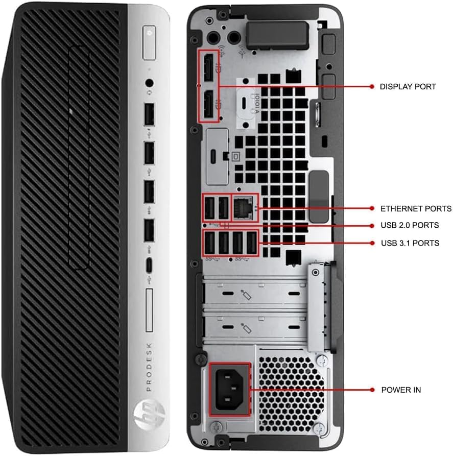 Amazon.com: HP ProDesk 600 G5 SFF Slim Business Desktop Computer