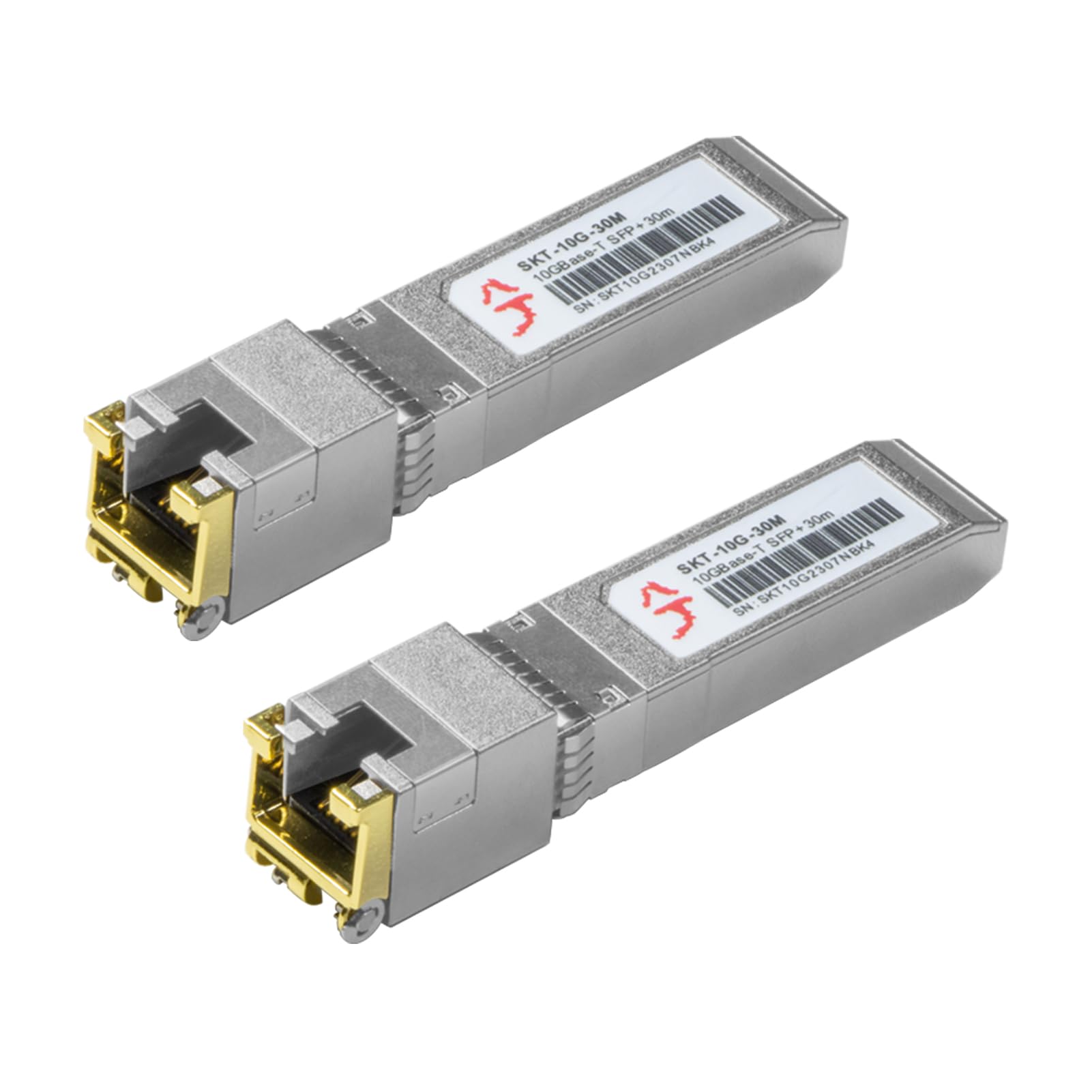 Module SFP+ RJ45 10G, Transceiver SFP+ 10GBase-T jusqu'à 30m, Cat6a/Cat7, Plug & Play