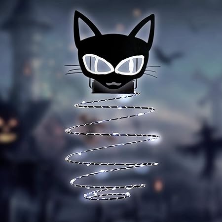 Lighted Halloween Cat 2022